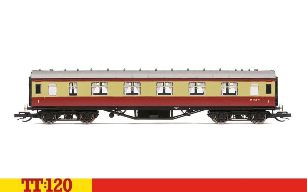 Hornby TT4036 BR 57' Corridor First, M1063M - Era 4 TT120 Gauge