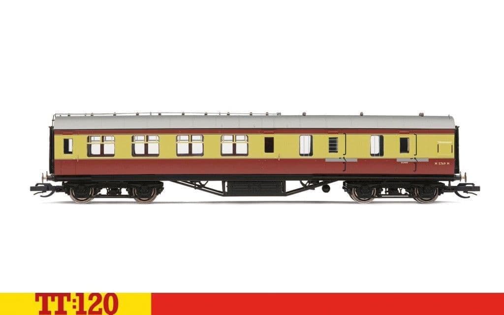 Hornby TT4038 BR 57' Brake Third, M5769M - Era 4 TT120 Gauge