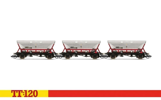 Hornby TT6036 EWS HFA Hopper Triple Pack with Canopy 1/120 Scale *PRE ORDER £72.89*
