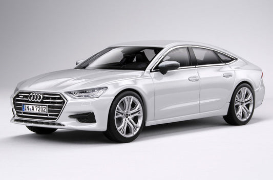 IScale 5011707031, 1:43 Scale Audi A7 (2017) Sportback Glacier White, Audi Packaging