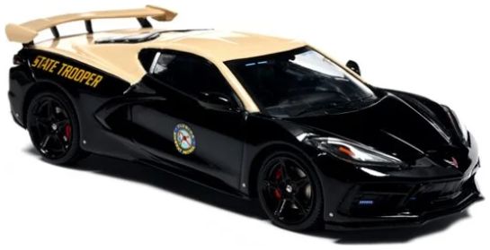 Iconic Replicas 430660 Chevrolet Corvette C8 Interceptor: Florida Highway Patrol (FHP) 2023 1:43 Scale *PRE ORDER £67.49*