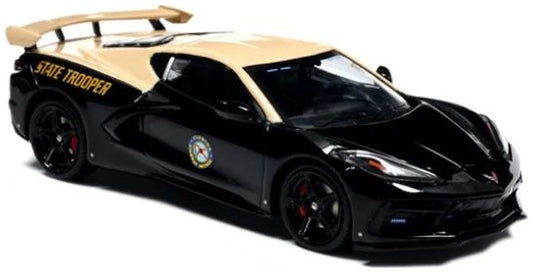 Iconic Replicas 430660 Chevrolet Corvette C8 Interceptor: Florida Highway Patrol (FHP) 2023 1:43 Scale *PRE ORDER £67.49*