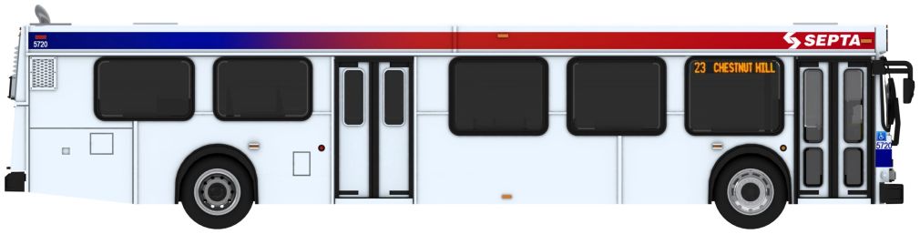 Iconic Replicas 870644 New Flyer D40LF Transit Bus: SEPTA Philadelphia 1:87 Scale *PRE ORDER £50.39*