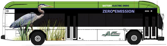 Iconic Replicas 870678 Gillig BEB Transit Bus: AC Transit 1:87 Scale *PRE ORDER £50.39*