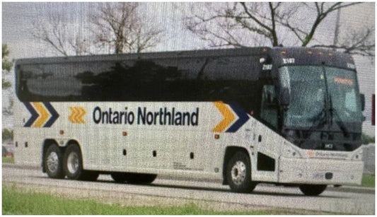 Iconic Replicas 870690 MCI J4500 Coach: Ontario Northland 1:87 Scale *PRE ORDER £50.39*