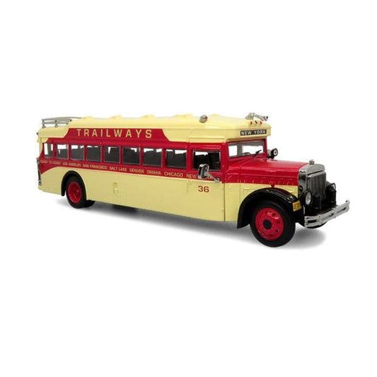 Iconic Replicas 500491 Mack BK Coach 1935: Trailways 1:50 Scale