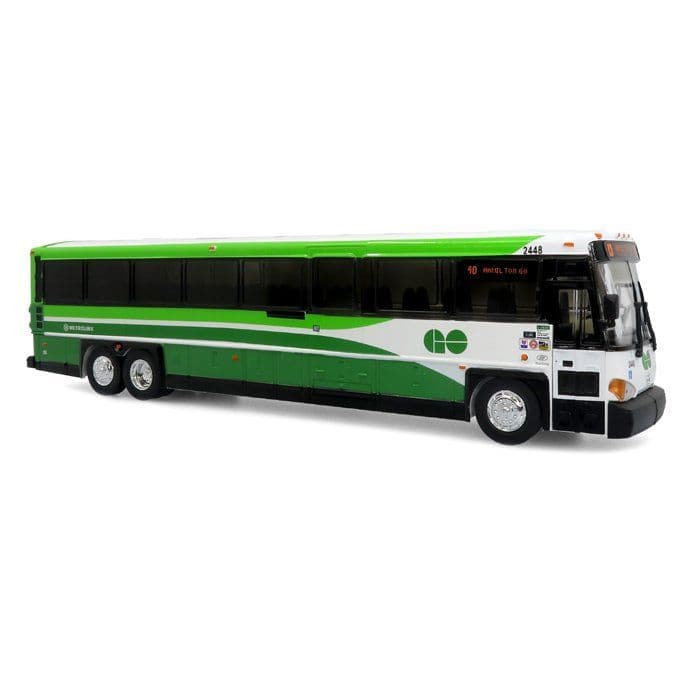 Iconic Replicas 500541 MCI D4500CT Coach: Go Transit ABS Plastic 1/50 Scale