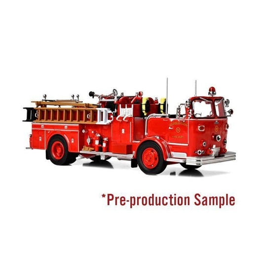 Iconic Replicas 500544 Crown Firecoach: LACOFD - L.A County of Fire Dept Engine 51 1/50 Scale