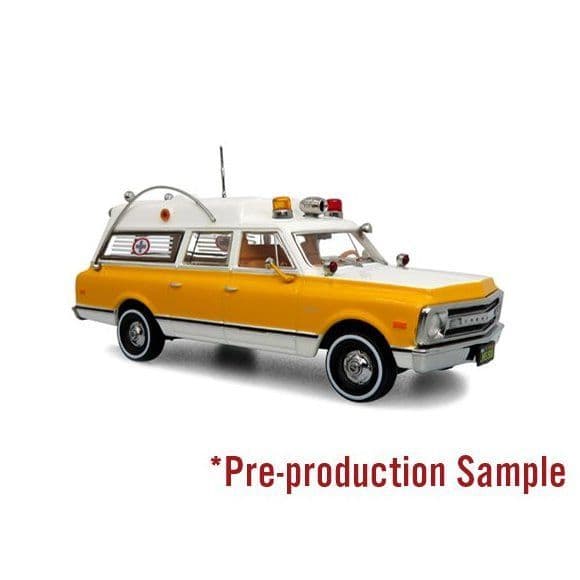 Iconic Replicas 500549 Chevrolet C-10 Ambulance: Rampart General 1:50 Scale - PRE ORDER £103.49