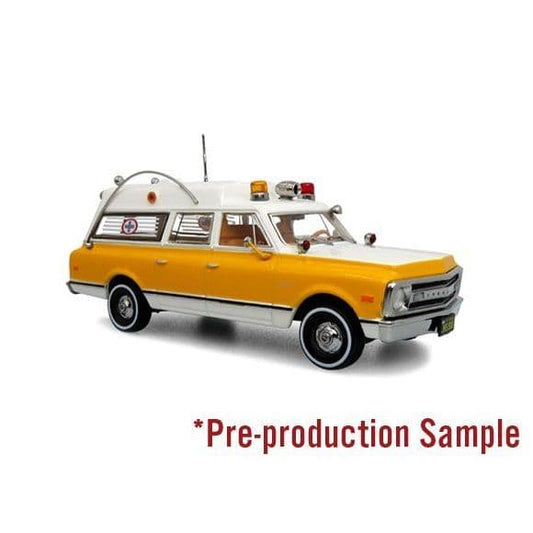 Iconic Replicas 500549 Chevrolet C-10 Ambulance: Rampart General 1:50 Scale - PRE ORDER £103.49