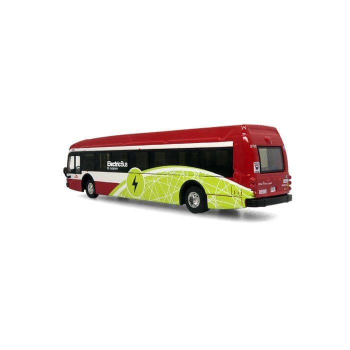 Iconic Replicas 870304 2021 Proterra ZX5 Electric Transit Bus: TTC Toronto Transit Commission, 1:87 Scale