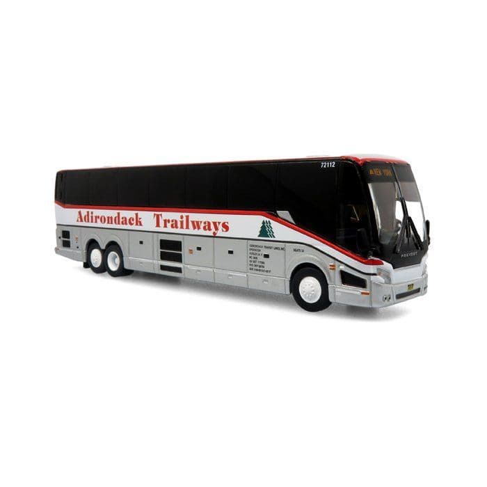 Iconic Replicas 870419 Prevost H3-45 Coach Adirondack Trailways, 1:87 Scale *LAST FEW*