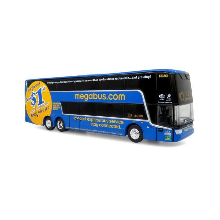 Iconic Replicas 870468 Van Hool TDX Coach Megabus - 1:87 Scale *LAST FEW*