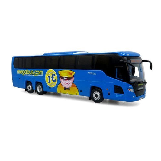 Iconic Replicas 870472 Scania Tour Bus Megabus France, 1:87 Scale