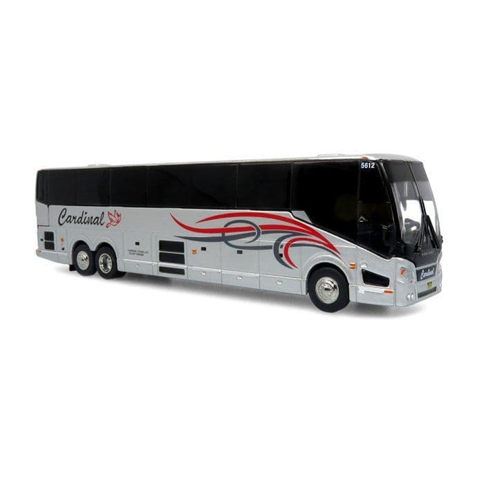 Iconic Replicas 870475 Prevost H3-45 Coach Cardinal Transportation 1:87 Scale *LAST ONE*