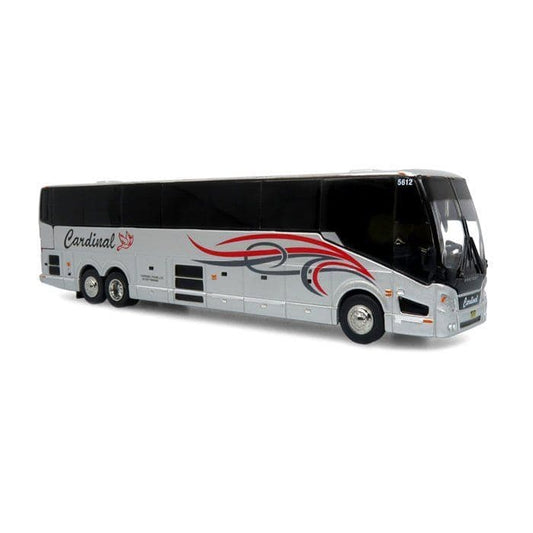 Iconic Replicas 870475 Prevost H3-45 Coach Cardinal Transportation 1:87 Scale *LAST ONE*