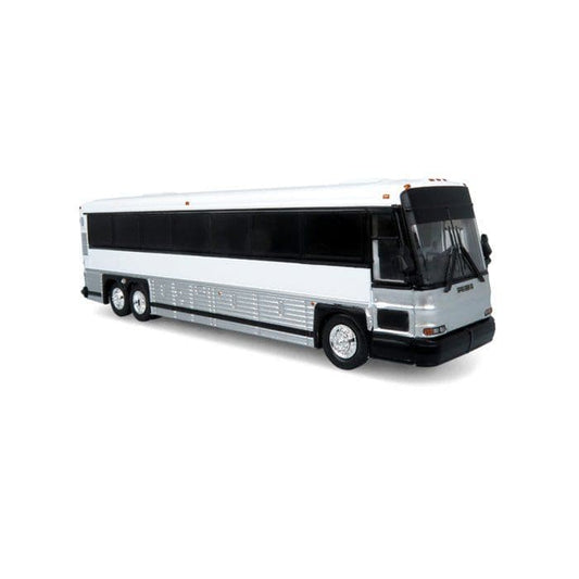 Iconic Replicas 870483 MCI D4000 Coach Blank White - 1:87 Scale