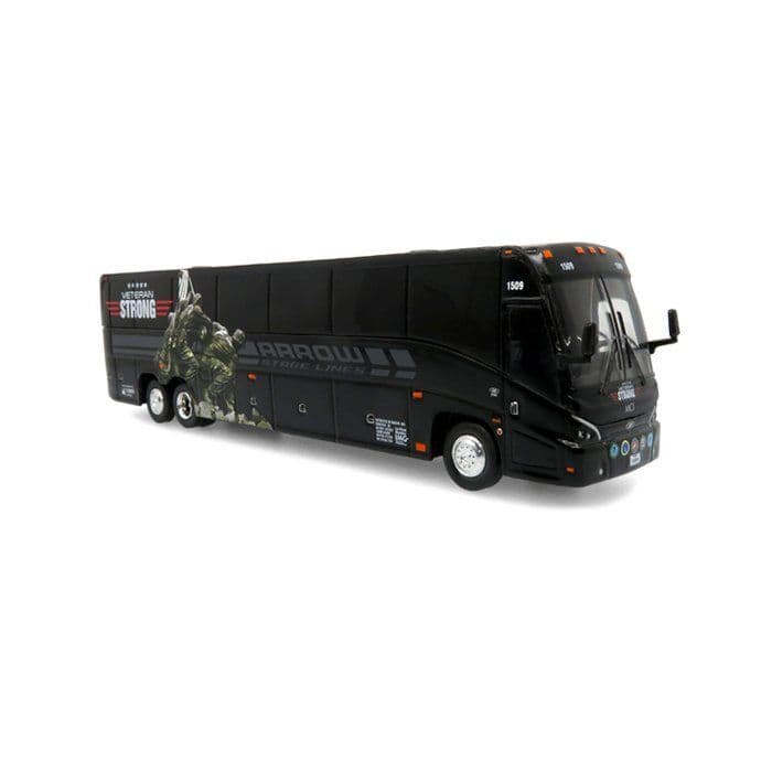 Iconic Replicas 870511 MCI J4500 Coach Arrow/Veterans - 1:87 Scale