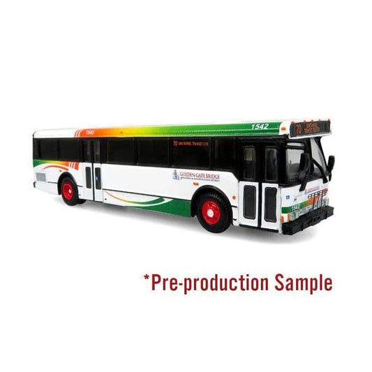 Iconic Replicas 870512 Orion V Transit Bus Golden Gate - 1/87 Scale *PRE ORDER £46.79*