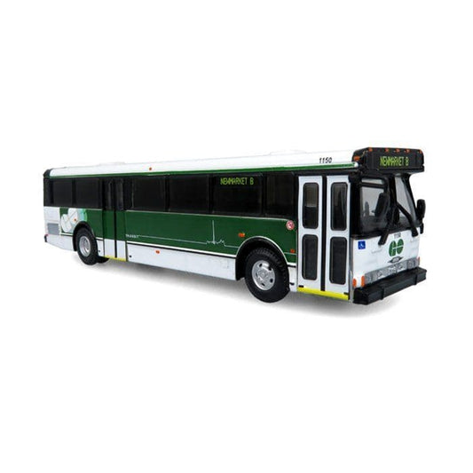 Iconic Replicas 870513 Orion V Transit Bus Go Transit - 1:87 Scale