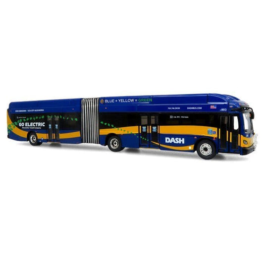 Iconic Replicas 870530 NFI Xcelsior XN60 Articulated Transit Bus: Dash, 1:87 Scale