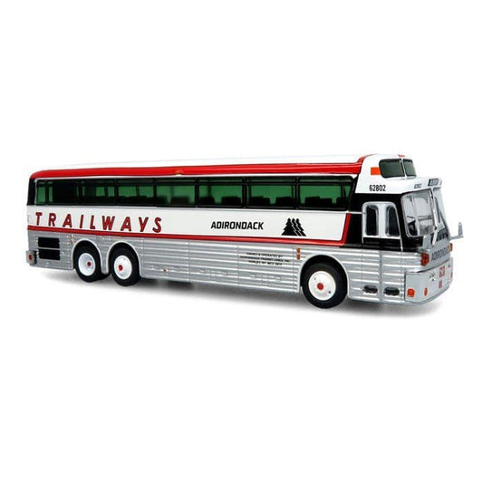 Iconic Replicas 870547 Eagle Model 05 Coach 1971: Adiron Dack Trailways 1:87 Scale