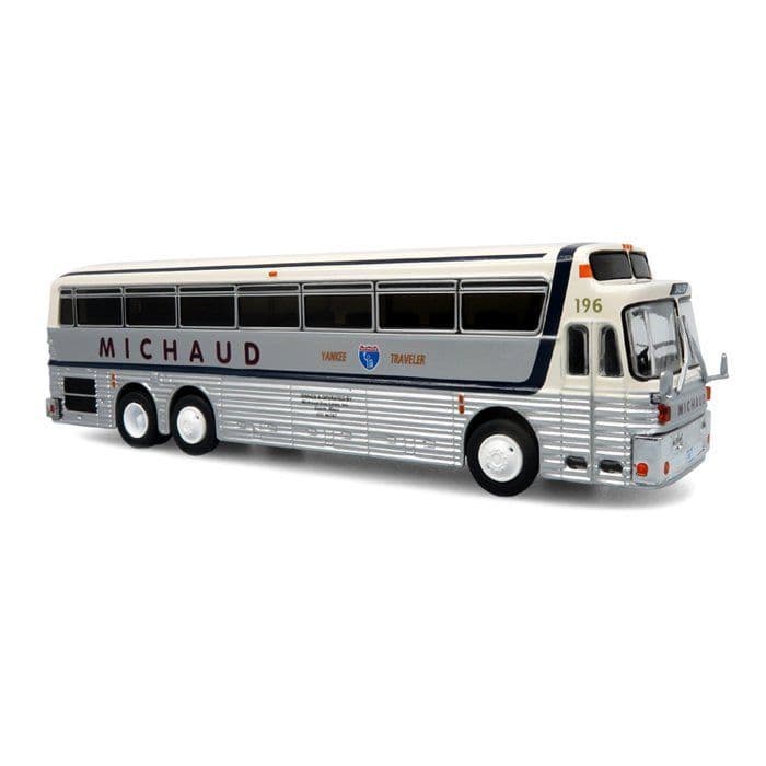 Iconic Replicas 870548 Eagle Model 05 Coach 1971: Michaud Trailways 1:87 Scale