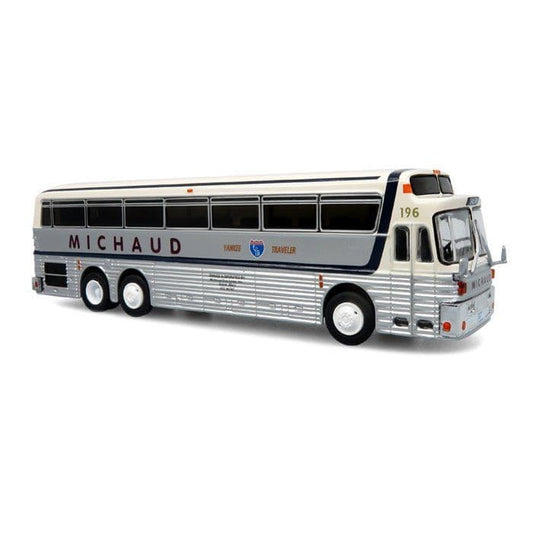 Iconic Replicas 870548 Eagle Model 05 Coach 1971: Michaud Trailways 1:87 Scale