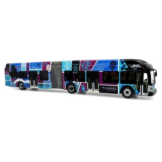 Iconic Replicas 870551 NFI Xcelsior XN60 Articulated Transit: AC Transit Tempo, 1:87 Scale