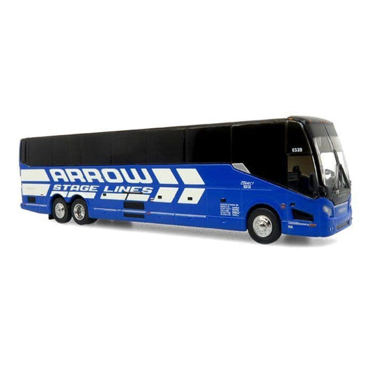 Iconic Replicas 870585 Prevost H3-45 Coach Arrow Stage Lines, 1:87 Scale