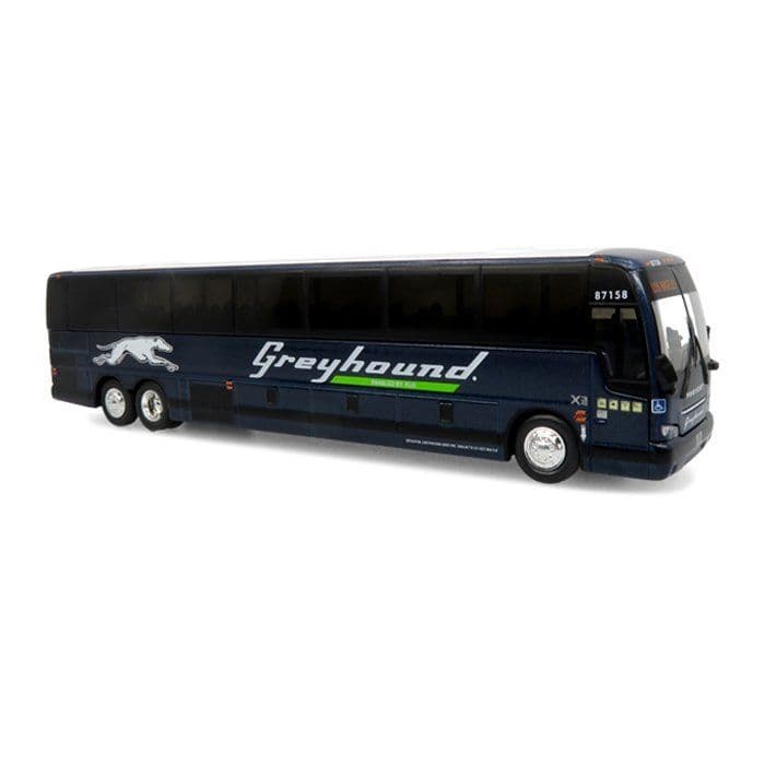 Iconic Replicas 870611 Prevost X3-45 Coach: Greyhound/Flix , 1/87 Scale *LAST FEW*