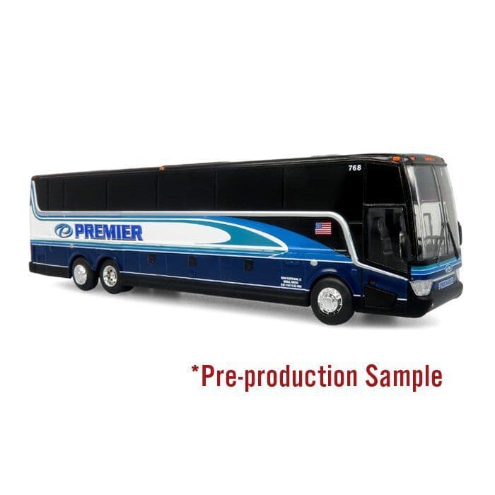 Iconic Replicas 870614 Van Hool TX45 Coach: Premier Transportation, 1:87 Scale