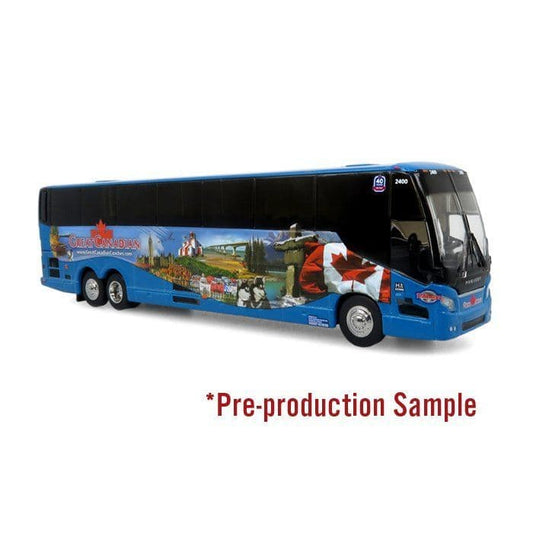 Iconic Replicas 870619 Prevost H3-45 Coach: Great Canadian  1:87 Scale *PRE ORDER £50.39*