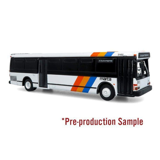 Iconic Replicas 870623 Grumman 870 Transit Bus: Marta Atlanta 1980  1:87 Scale *PRE ORDER £50.39*