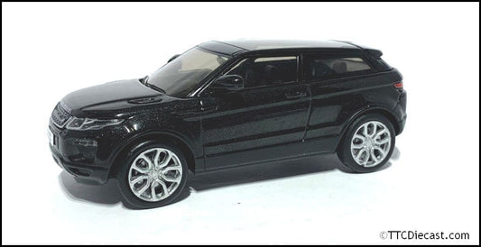 IXO LDDC961BKY Range Rover Evoque 3 Door Black, 1:43 Scale