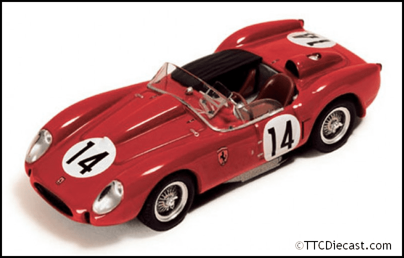 IXO LM1958 Ferrari 250tr #14 Lm58, Gendebien/Hill, 1:43 Scale