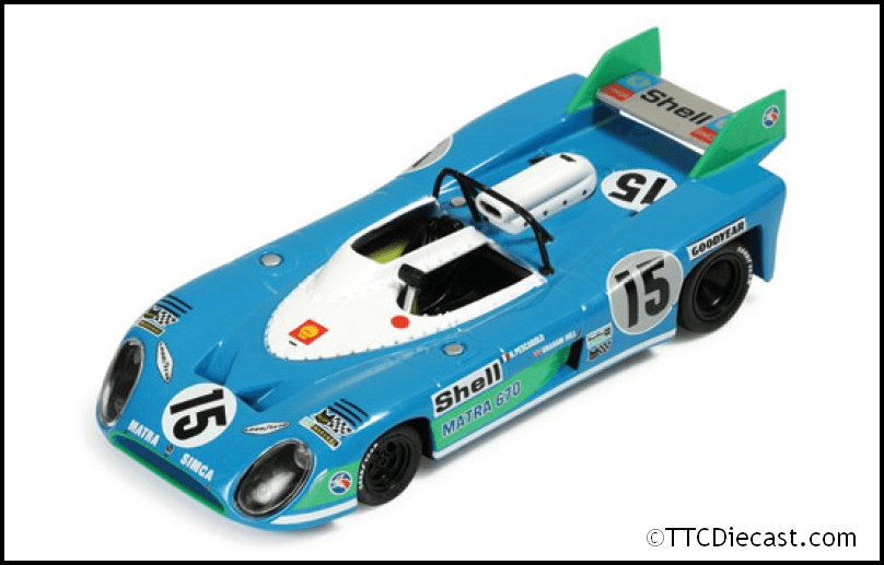 IXO LM1972 Matra Simca 1972, Hill, 1:43 Scale