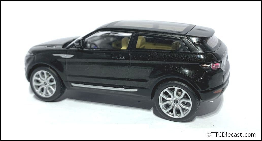 IXO LRDCA3EVOQB, 1:43 Scale Range Rover Evoque, Santorini Black- LAST ONE.