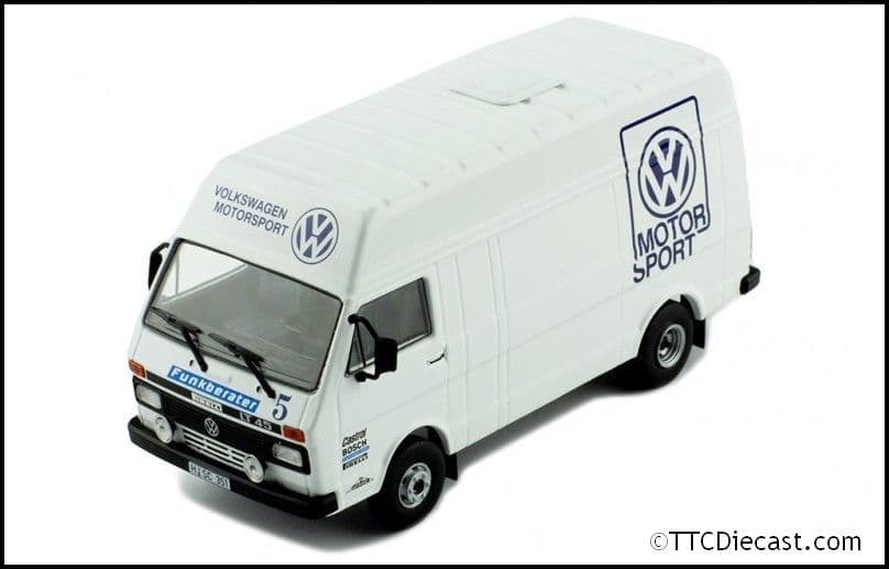 IXO RAC286 VW LT White VW Motor Sport Rally Assistance,  1/43 Scale