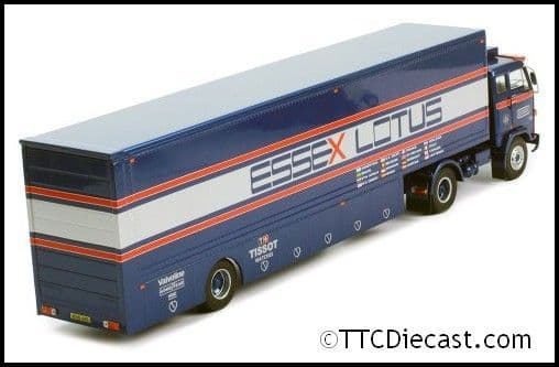 IXO TTR021 Volvo F89 Essex Lotus Race Transport,  1/43 Scale