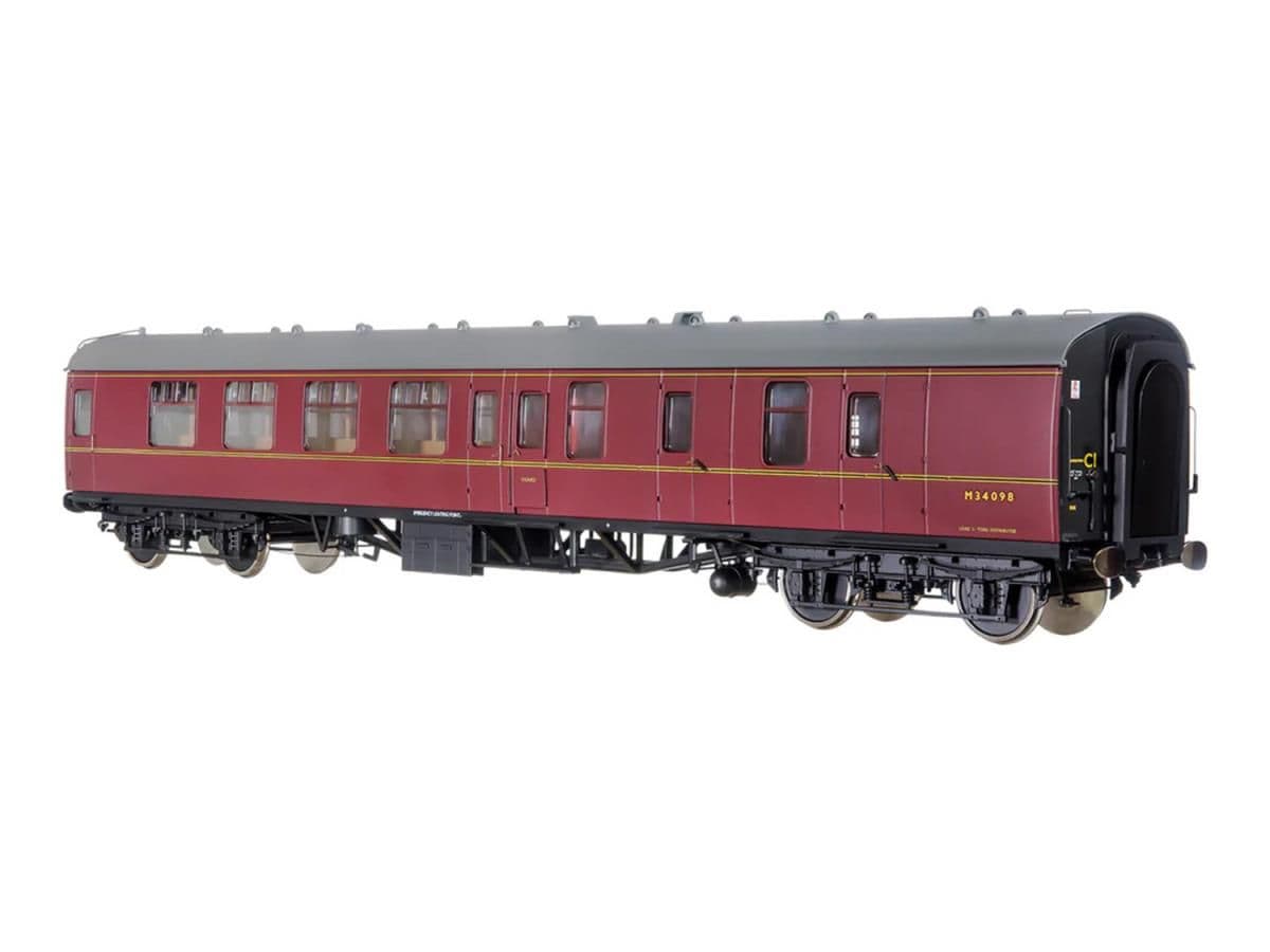 Lionheart 7P-001-508 BR Mk1 BSK M34098 Maroon, O Gauge