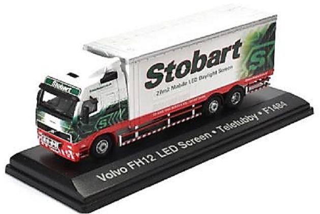 46491 ATLAS Stobart Volvo FH12 Mobile LED Rigid Stobart