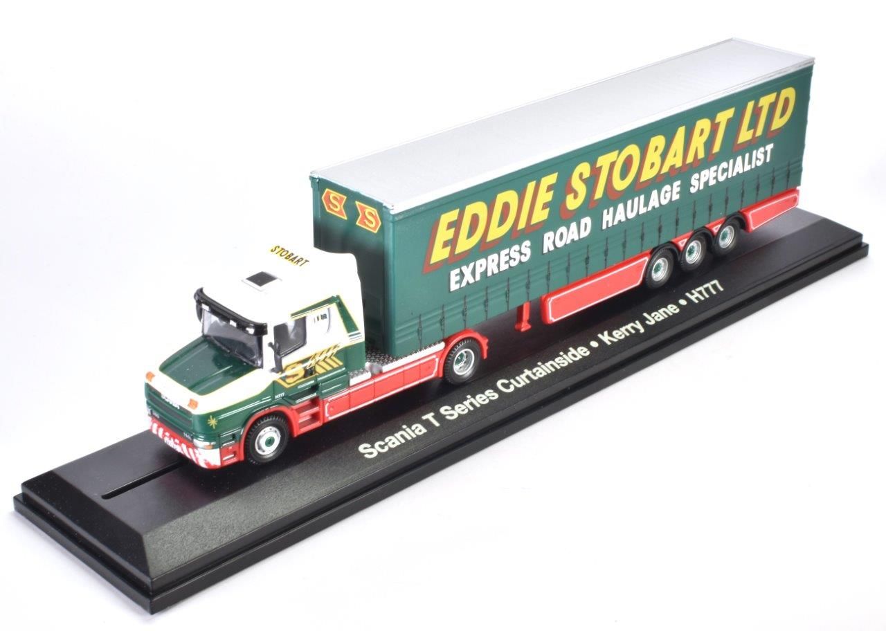 46491 ATLAS Stobart Scania T Cab Curtainside trailer Stobart
