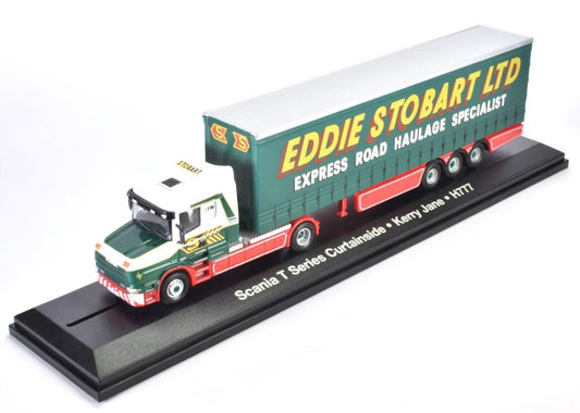 46491 ATLAS Stobart Scania T Cab Curtainside trailer Stobart
