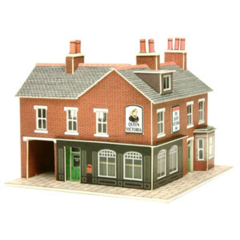 Metcalfe PN116 N Gauge Corner Shop - Brick