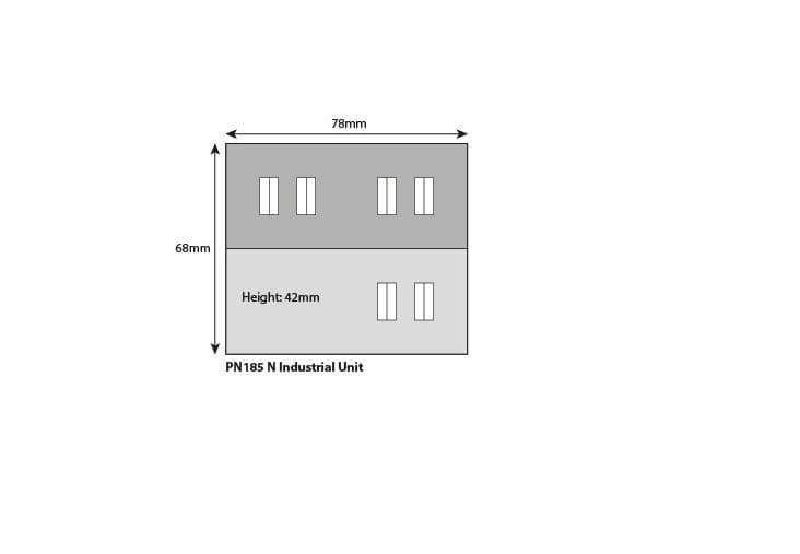 Metcalfe PN185 N Gauge Industrial Unit