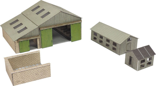 Metcalfe PN951 N Gauge Manor Farm Buildings