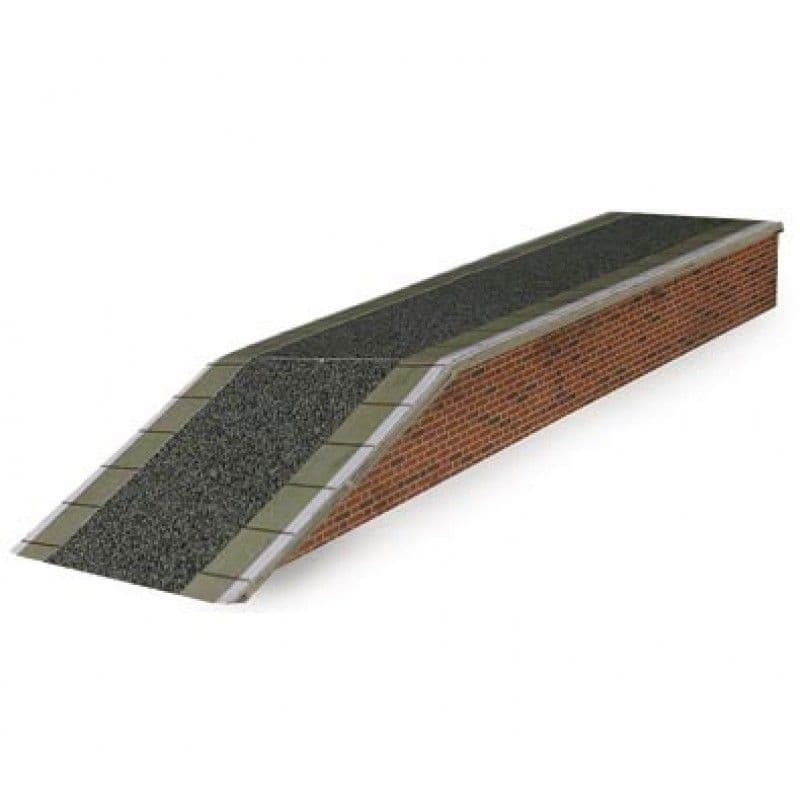 Metcalfe PO216 00/H0 Scale Platform - Red Brick