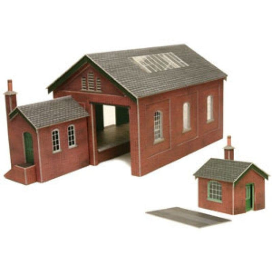 Metcalfe PO232 00/H0 Scale Goods Shed