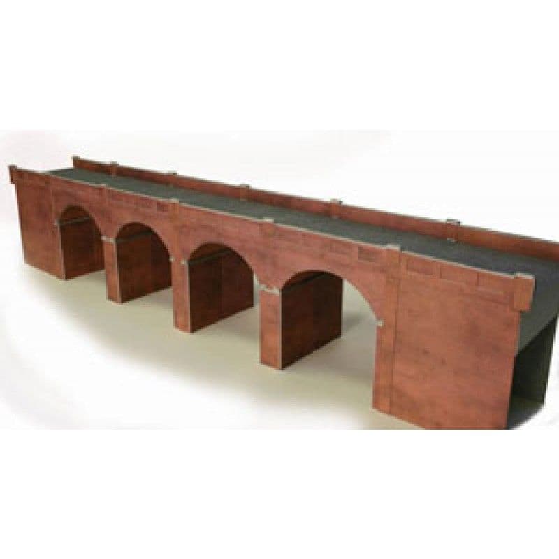 Metcalfe PO240 00/H0 Scale Viaduct - Red Brick